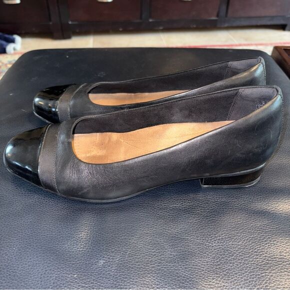 Clarks Juliet Monte Flat Patent/Smooth Leather - Picture 3 of 7